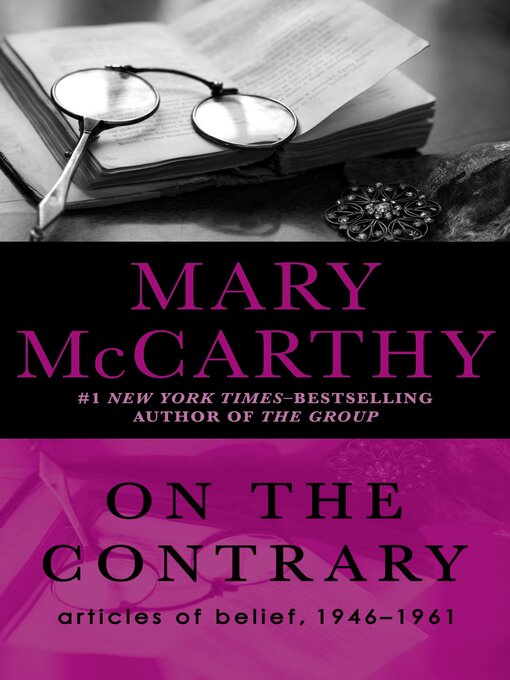 Title details for On the Contrary by Mary McCarthy - Available